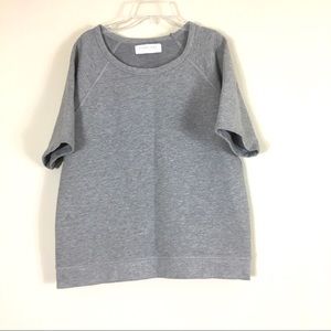 Everlane Short Sleeve Sweat Shirt Top